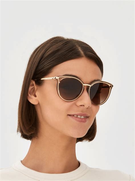 michael kors sunglasses woman acetate honey|Makena Sunglasses .